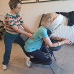 Relaxing Chair Shiatsu session at Bodhiwhispers in Auderghem.
