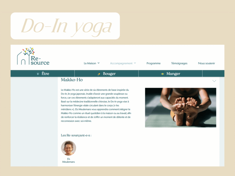 Do-in yoga - La Maison Re-source