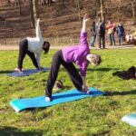 Do-In yoga workshop in nature, Brussels.
