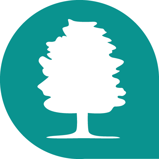 Official logo of the Les Jardins d'Élise primary school in Ixelles, Brussels.